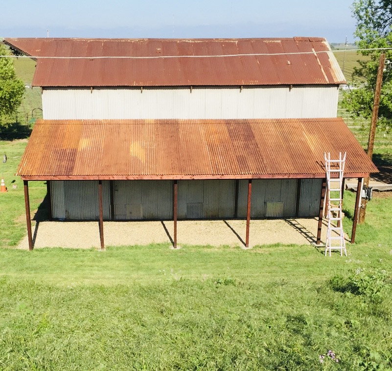 Weathering Steel Roof